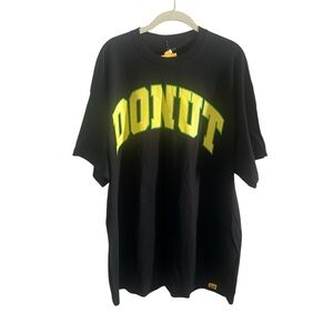 Black DONUT Graphic T-Shirt